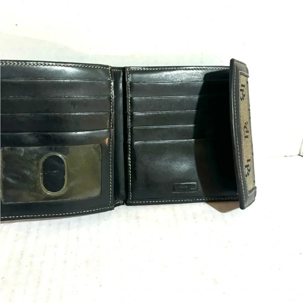 Dooney Bourke Db Signature Print Canvas Wallet - image 6